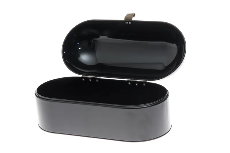 Brödbox, svart 43,5 x 20 x 22 cm
