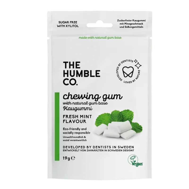 The Humble Co. Humble Chewing Gum Fresh Mint 10 st