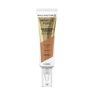 Max Factor Miracle Pure Skin Improving Foundation 85 Caramel