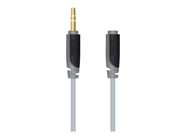 Sinox Plus+ – Ljudkabel – RCA hane till mini-phone stereo 3.5 mm hona – 1 m