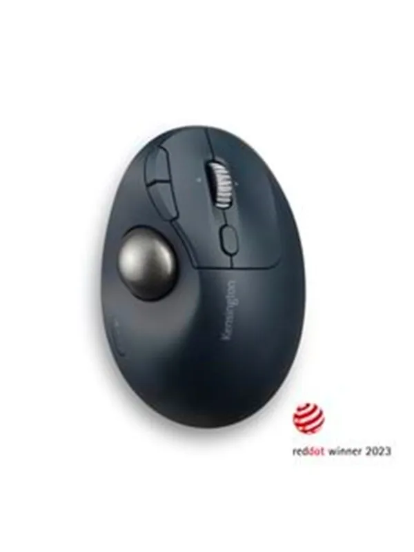 Kensington Pro Fit® Ergo TB550 Trackball - Mouse - Optic - 9 knappar - Blå