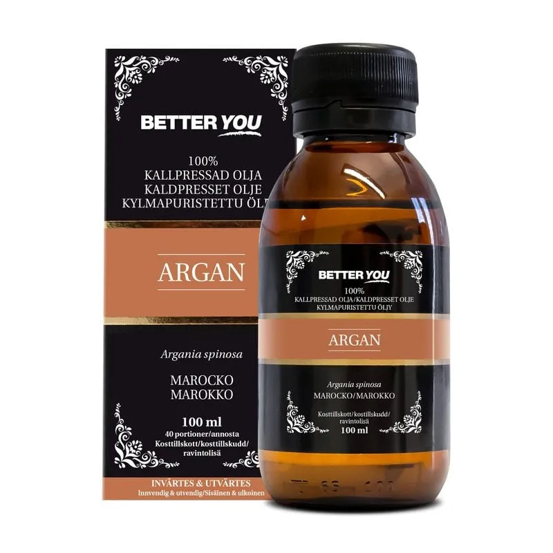 BETTER YOU Better You Arganolja Kallpressad 100 ml