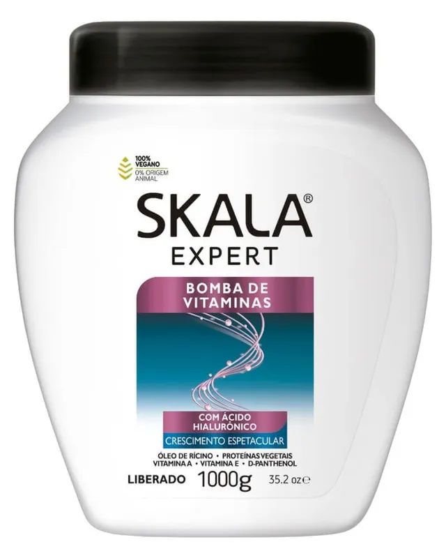 Skala Bomba de Vitaminas com Ácido Hialurônico 1000 g