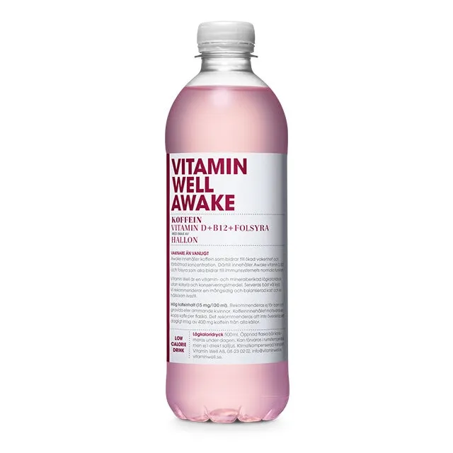 Dryck Vitamin Well Awake 50 cl PET Inkl. pant