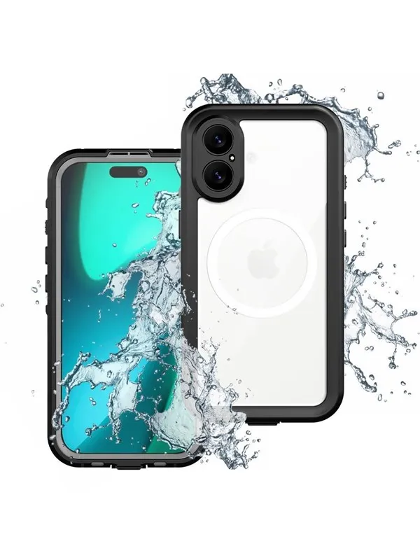 Armor-x Waterproof Case & Magnetic Case Iphone 17 Svart