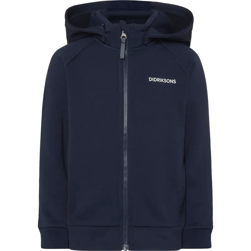 Didriksons Cardigan m. Fleece - Siljan - Marinblå