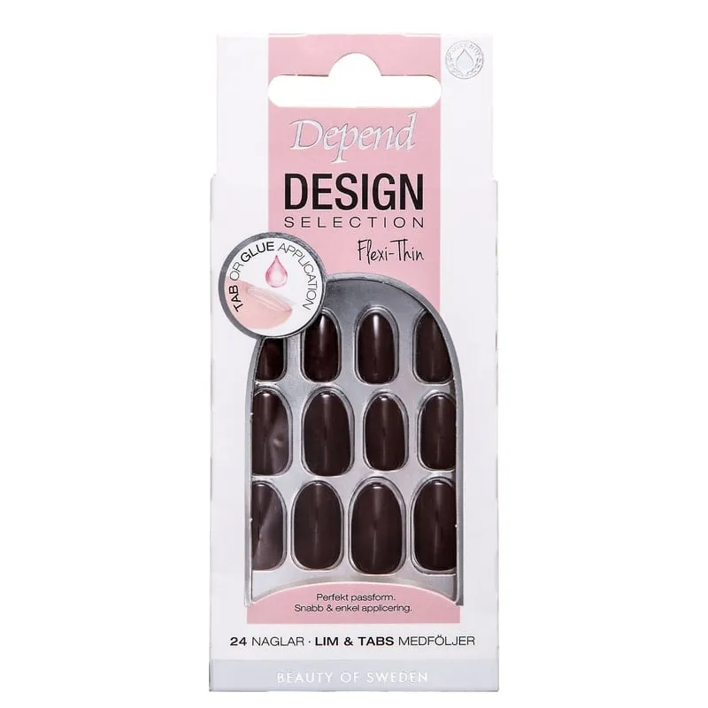 Depend Design Selection Warm Mocca Medium Oval 24 st