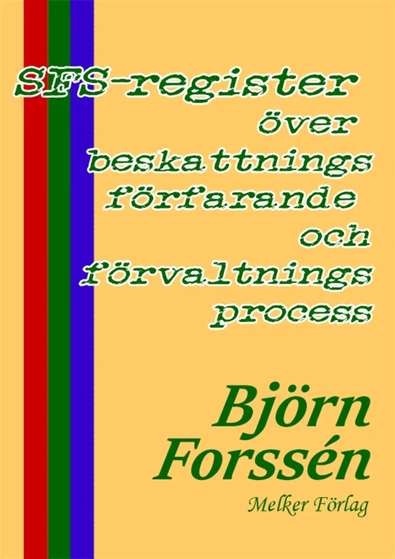 SFS Register, E-bok