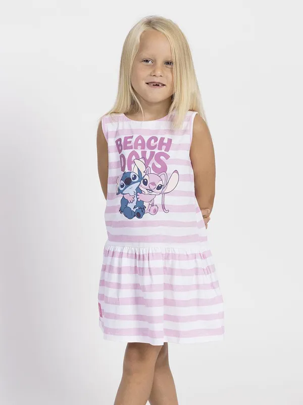 Disney Stitch Klänning, Rosa, 152-158