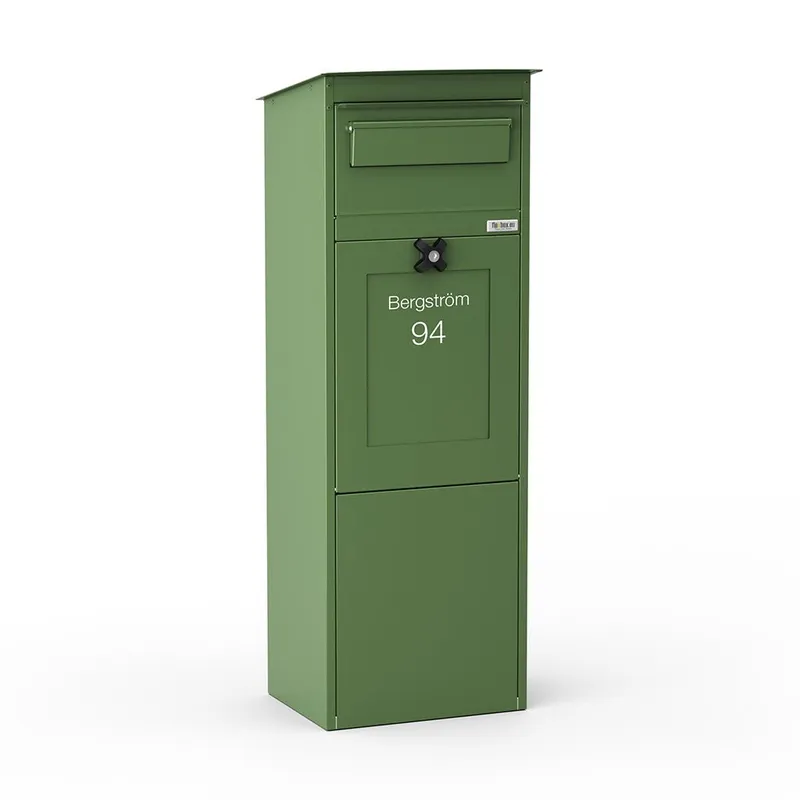 Paketpostlåda Karl Grafit – NCS S 8000-N