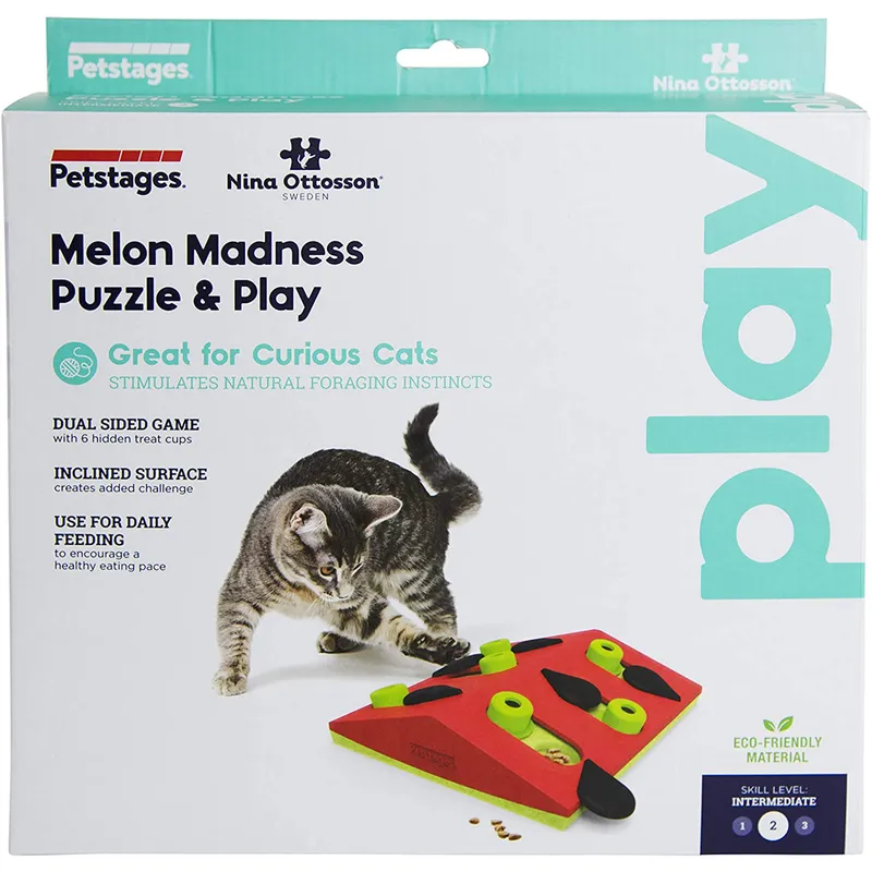 Aktiveringsleksak Nina Ottosson Cat Puzzle & Play Melon Madness Svårighetsgrad 2