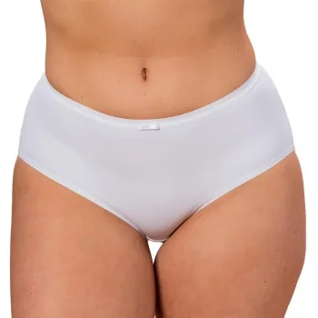 Trofe Sanna Brief Midi Trosor Vit polyamid Small Dam