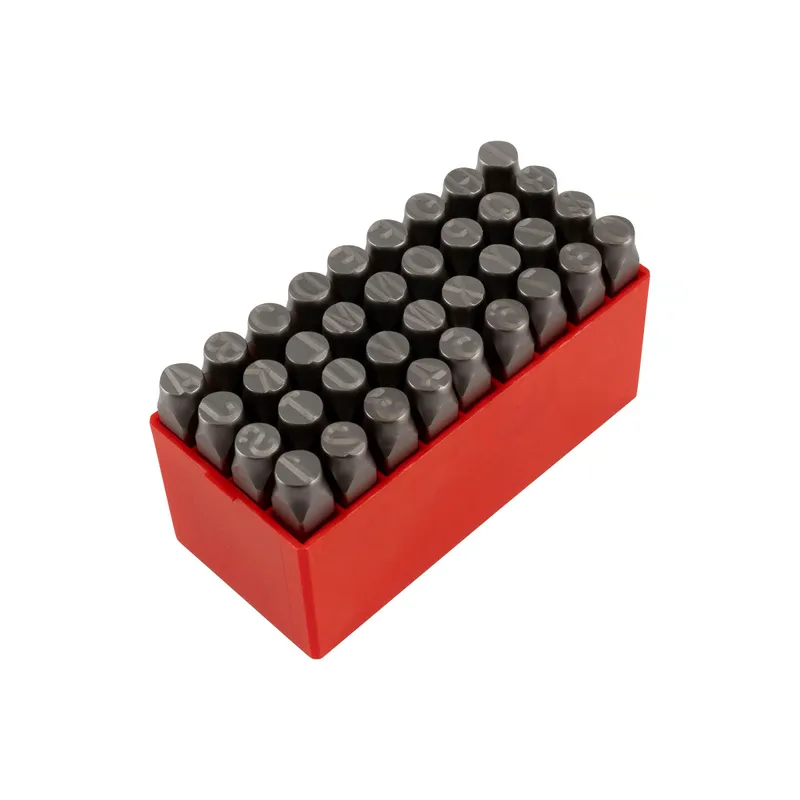 PELA 549863 Bokstavs- och sifferstans 10 mm, 36-pack