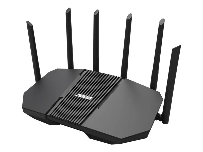 Asus Rt-be90u Be9400 Aimesh Trådlös Router 2.5 Gigabit Ethernet Triband (2,4 Ghz/5 Ghz/6 Ghz) Svart