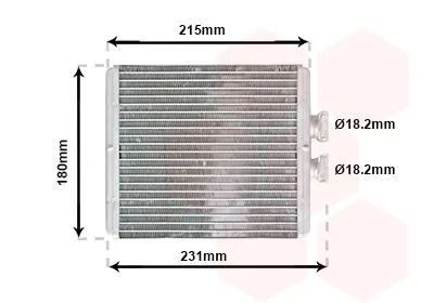 Värmepaket VAN WEZEL 03006198