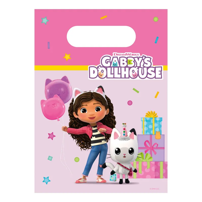 Decorata Party Godispåsar - 4-pack - Gabby's Dollhouse