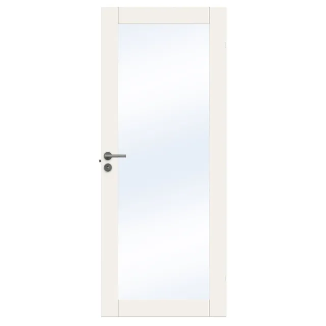 SPEGELDÖRR UNIQUE GW01L VIT 825X1940MM | Beijerbygg Byggmaterial