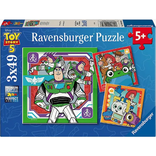 Toy Story 5 Barnpussel 3×49 Bitar Ravensburger
