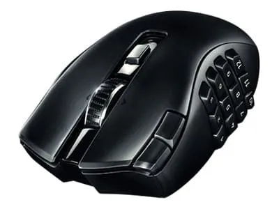 Razer Naga V2 HyperSpeed mus 30 000 DPI, sort (RZ01-03600100-R3G1)
