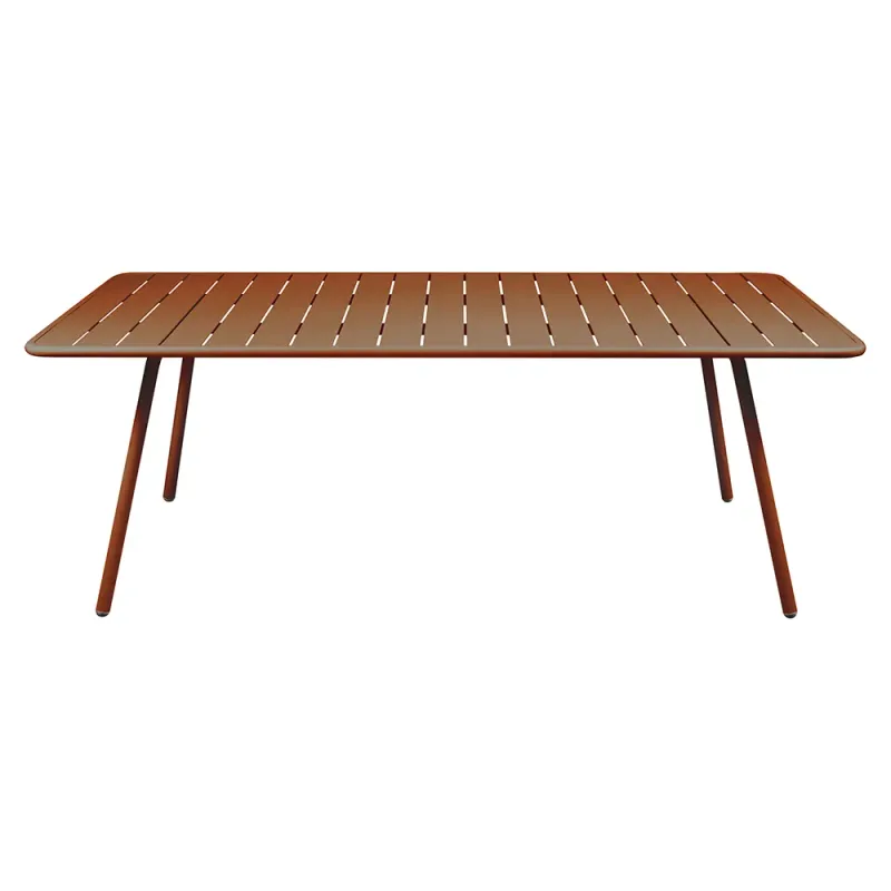 Fermob, Luxembourg matbord 100×207 cm Candied Orange