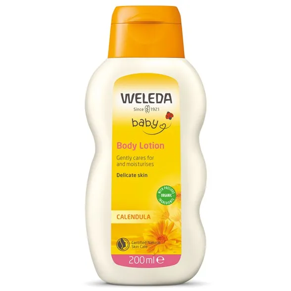 Weleda Calendula Baby Body Lotion med ringblomma 200 ml