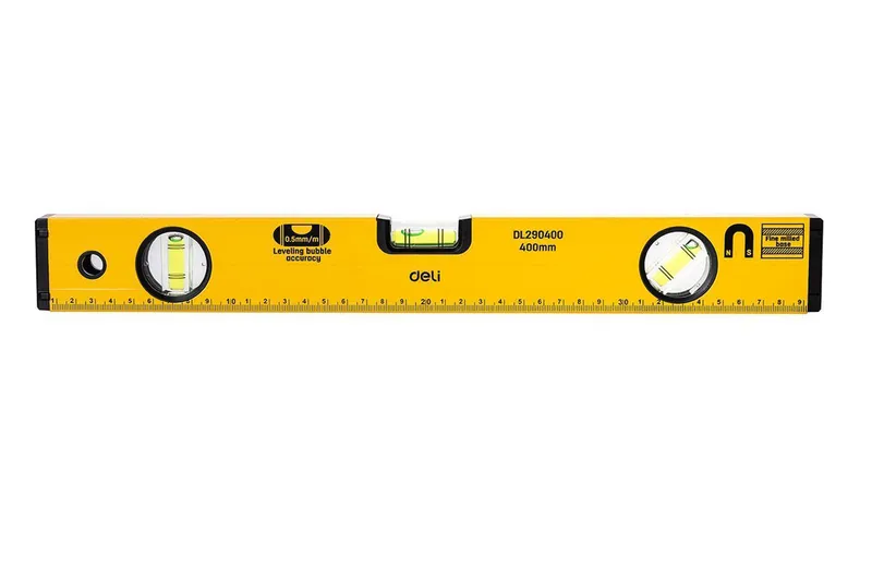 Vattenpass 40 cm – gul