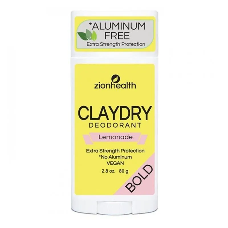 zionhealth – Bio Claydry deodorant – Lemonade