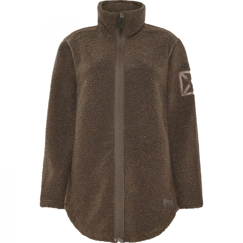 Didriksons Umi, Fleecejacka, Dam, Dark Mocha (#9038)