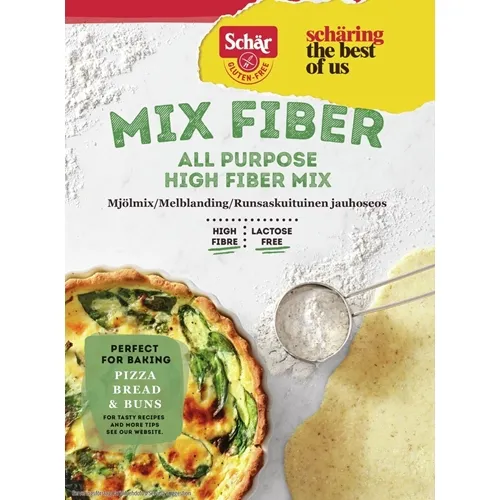 Mjölmix med fiber glutenfri - 500g Schär