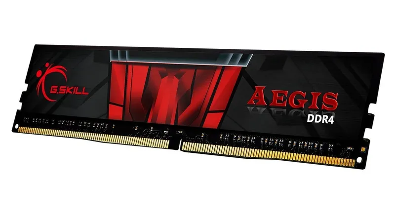 G.Skill AEGIS – DDR4 – modul – 16 GB – DIMM 288-pin – 3200 MHz / PC4-25600 – CL16 – 1.35 V – ej buffrad – icke ECC