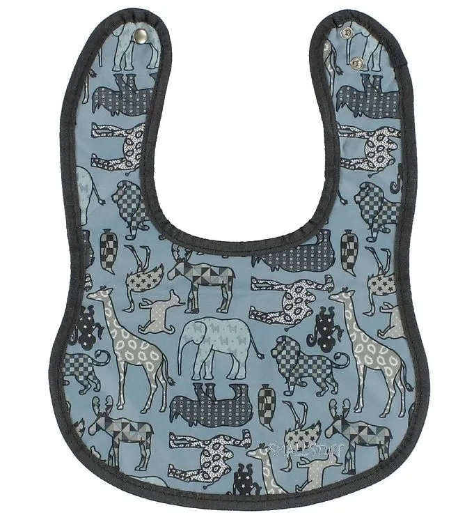 Smallstuff Haklapp – Denim m. Djur Small