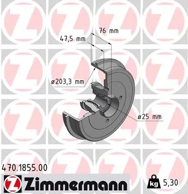 ZIMMERMANN 470.1855.00 Bromstrumma