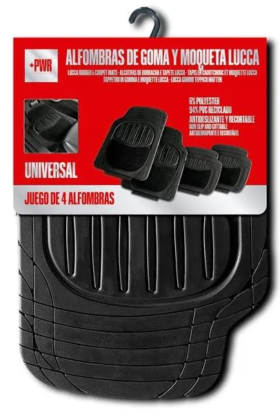 PLUS POWER PWAL1002 Universella bilmattor
