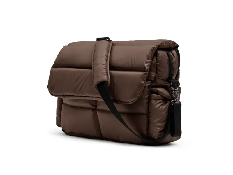 KONG.WALTHER Skötväska, Puffer Chocolate Brown