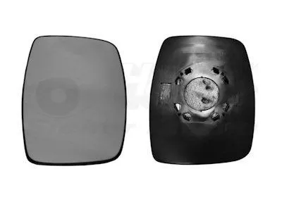 Backspegelglas VAN WEZEL 3078830
