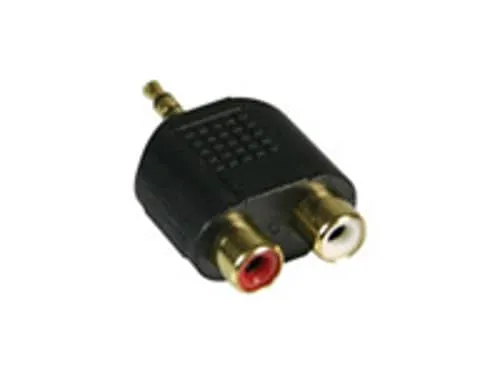 Deltaco Adapter 3,5mm 2 X Rca