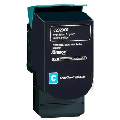 Lexmark C242XC0 Lexmark C242XC0 Tonerkassett cyan 3.500 sidor