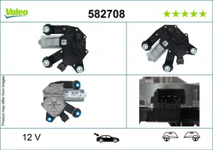 Vindrutetorkarmotor VALEO 582708