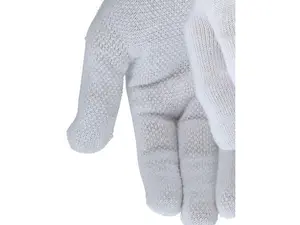 Textilhandske TEGERA 921 noppor vit
