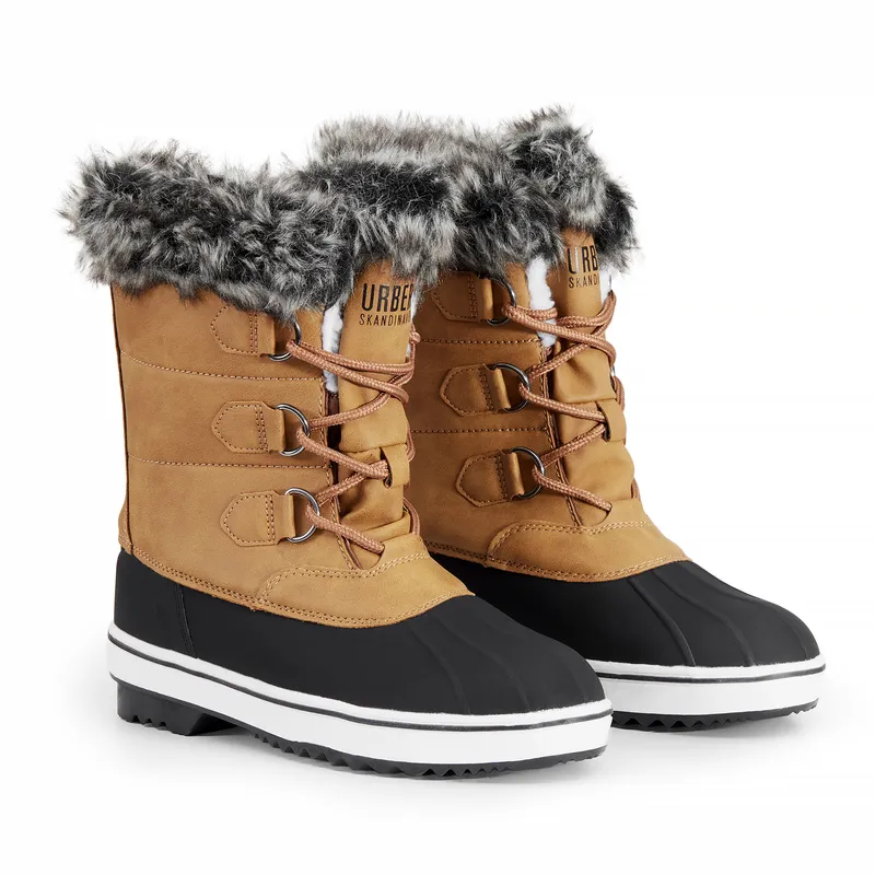 Urberg Kids’ Warm Boot 2.0 Brown (#2501)