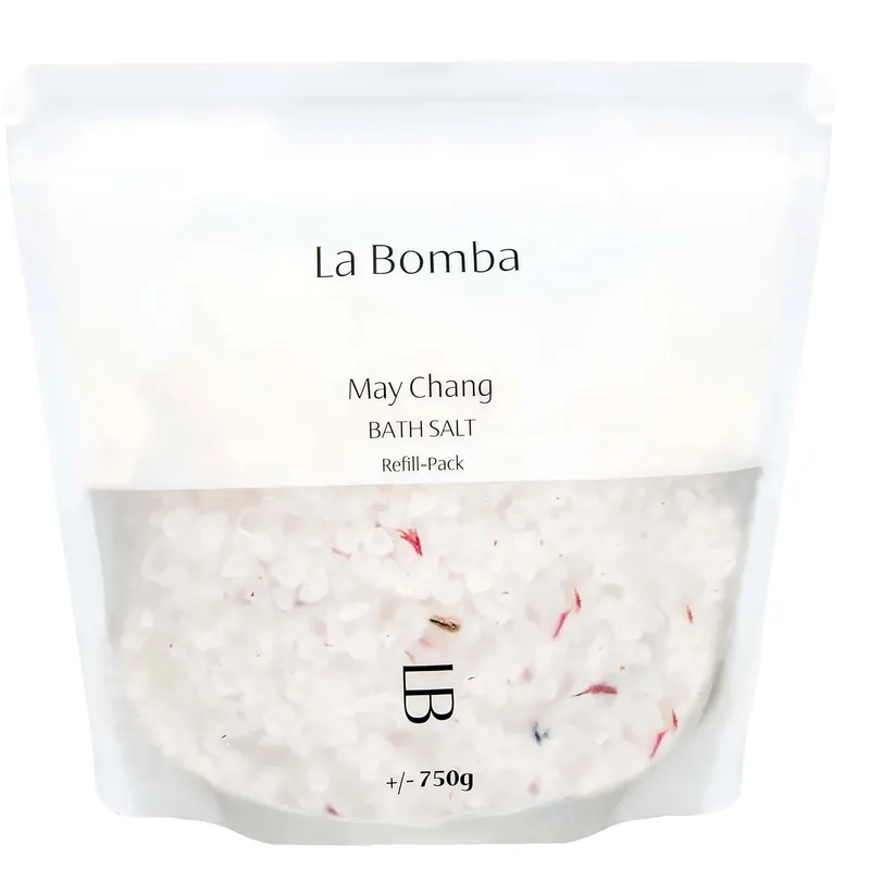 La Bomba May Chang Bath Salt Refill Pack 750 g