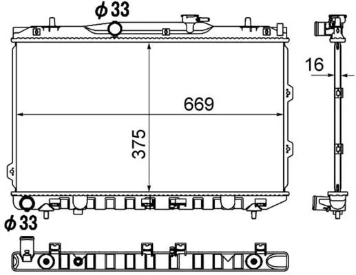 MAHLE CR 1897 000S Kylare