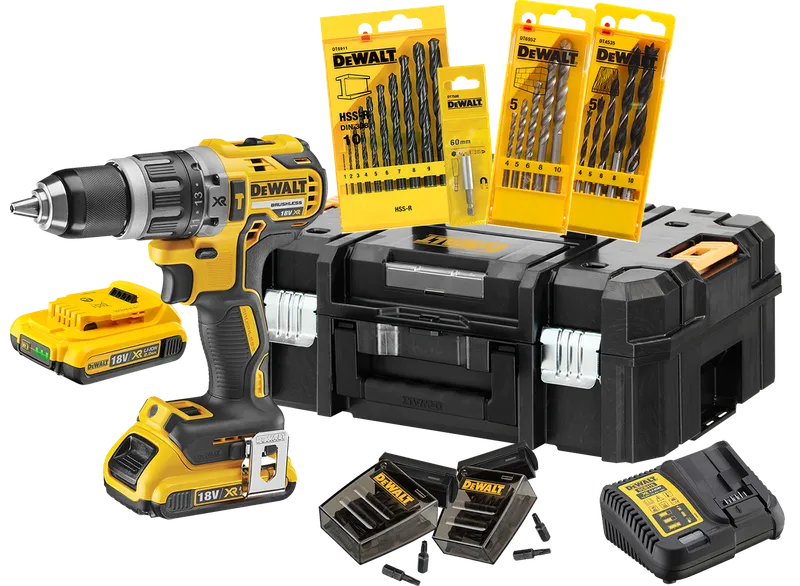 Dewalt DCK796D2T-QW Slagborrmaskin med batteri och laddare