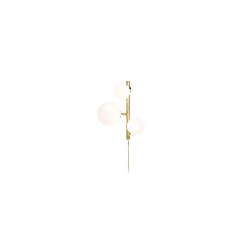 Aneta Lighting – Molekyl 36cm – Vägglampa – Matt mässing