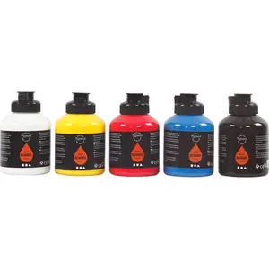 Akrylfärg Pigment 500ml 5st/fp