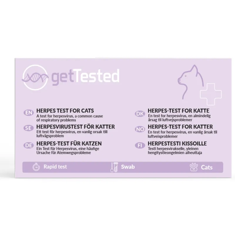 GetTested Herpestest för Katt