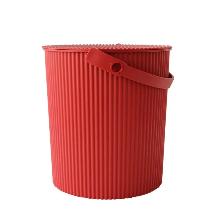 Hink med lock 20L, Omnioutil, Röd