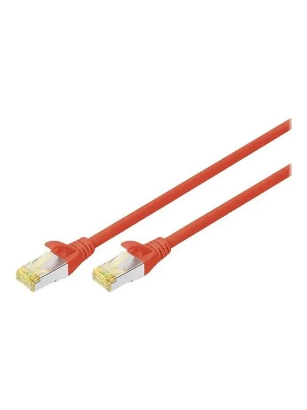 DIGITUS patch cable - 1 m - red - Röd - 1m