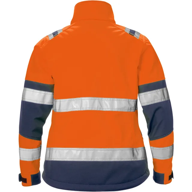 VARSELJACKA 4183 WYH KL 2 DAM ORANGE/MARINBLÅ STL 2XL | Beijerbygg Byggmaterial