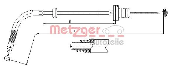 Gasvajer METZGER 12.7302